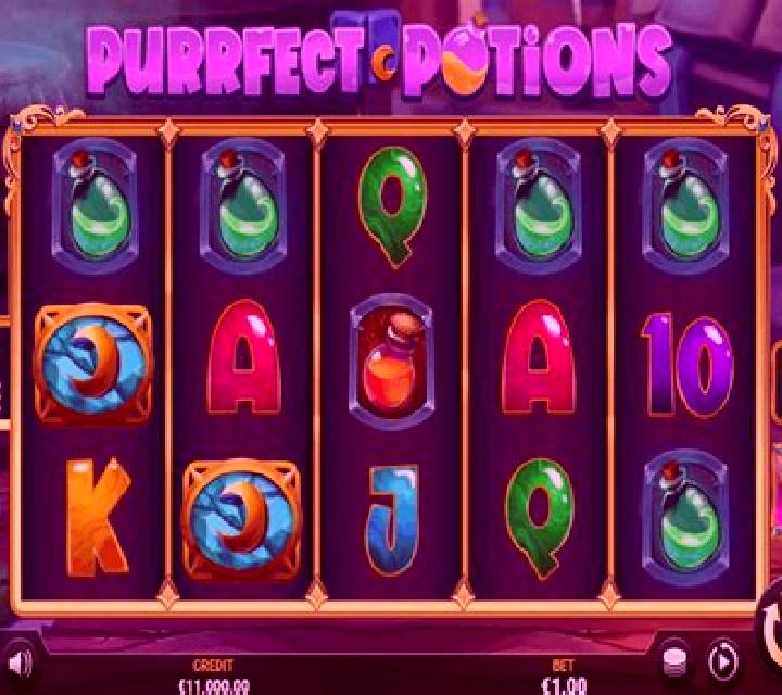 Dark Potions Scratch slot game