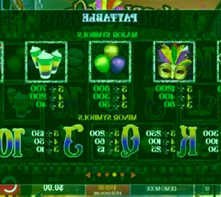 Dazzling Mardi Gras slot game