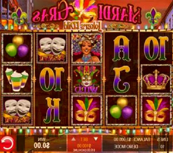 Dazzling Mardi Gras slot