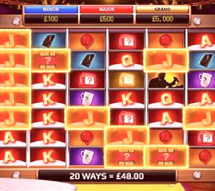 Deal Or No Deal Bankers Riches Megaways slot machine