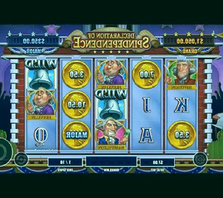 Declaration of Spindependence slot game
