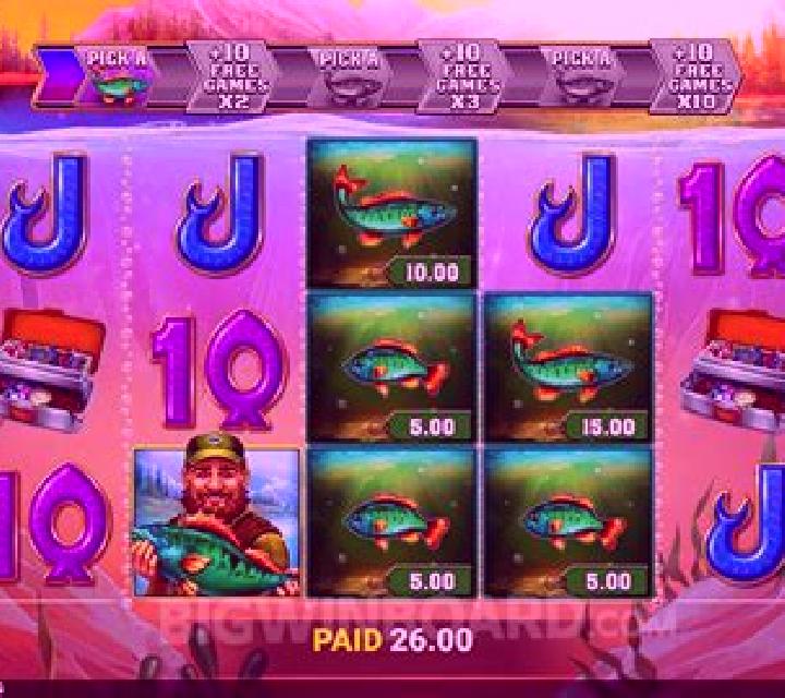 Deep Water Fishing slot game