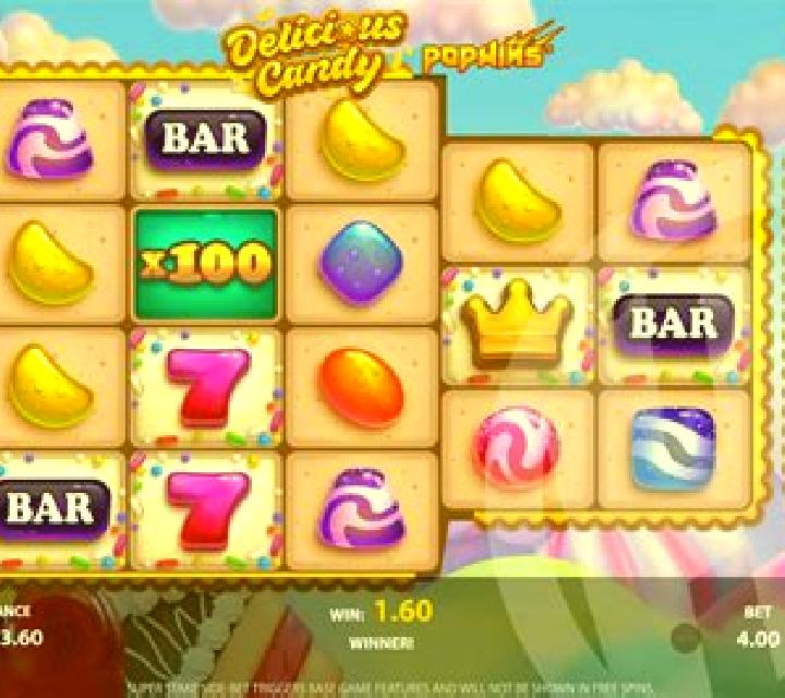 Delicious Candy PopWins slot game