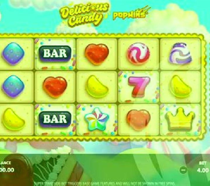 Delicious Candy PopWins slot machine