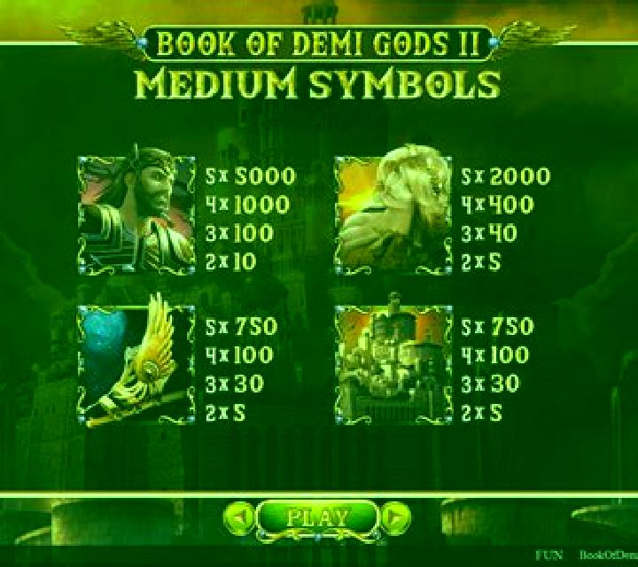 Demi Gods II online slot