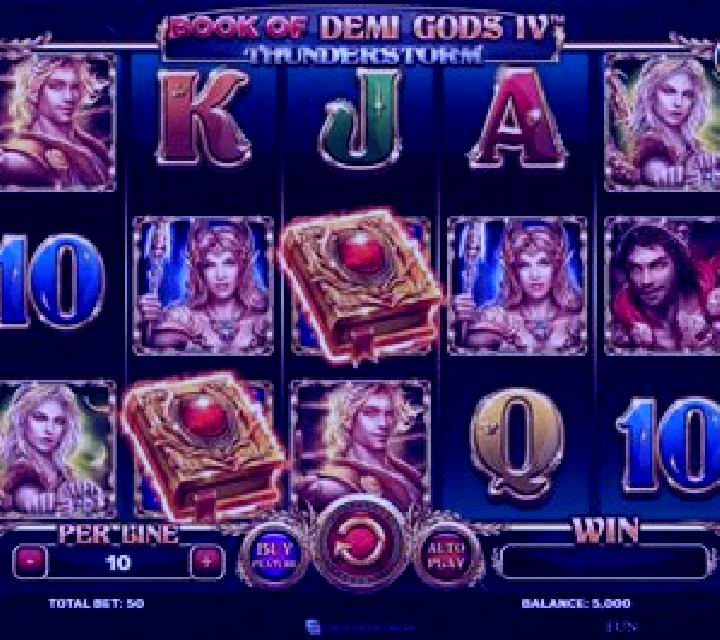 Demi Gods IV Thunderstorm slot machine