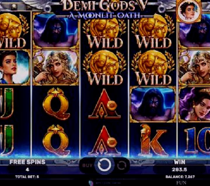 Demi Gods V – A Moonlit Oath slot game