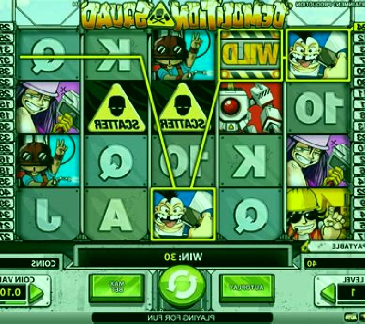 Demolition Squad slot game