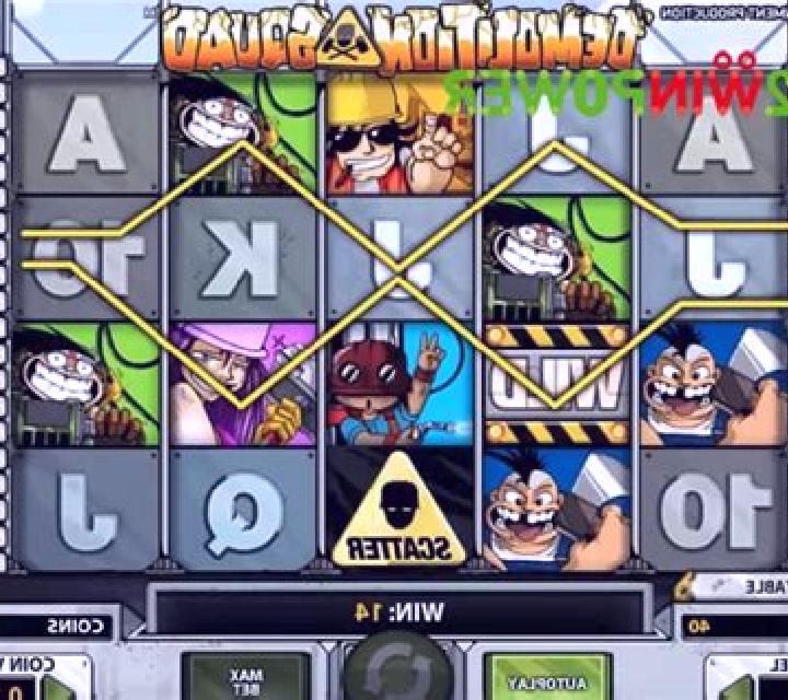 Demolition Squad slot machine