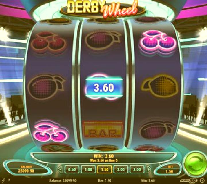 Derby Wheel slot game