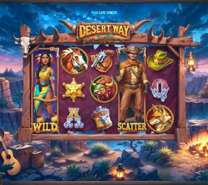 Desert Rustlers slot game