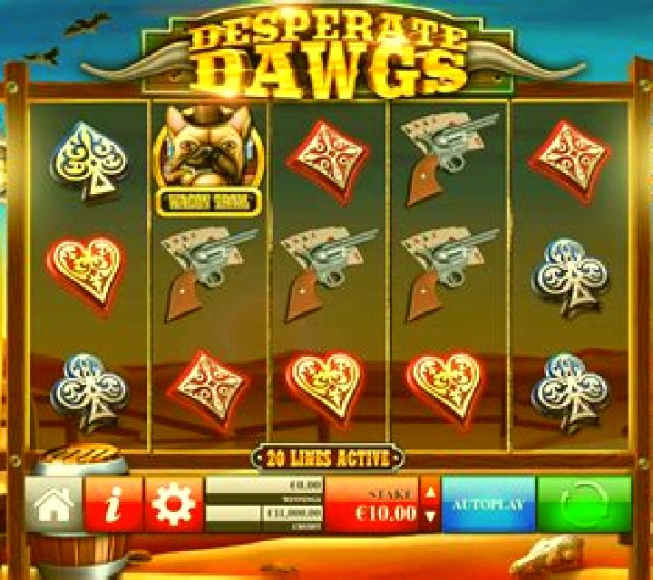 Desperate Dawgs slot game
