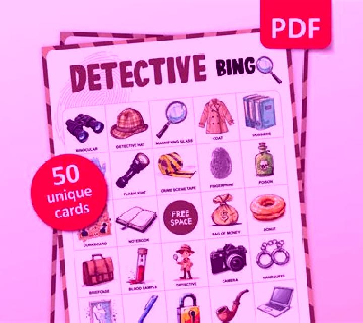 Detective Bingo slot game