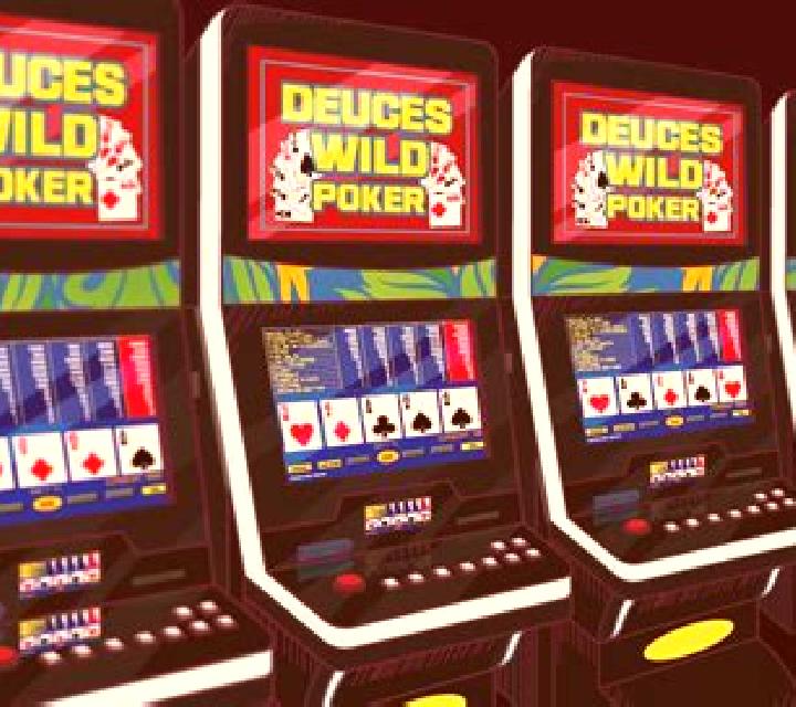 Deuces and Joker 4 Hand Poker slot machine