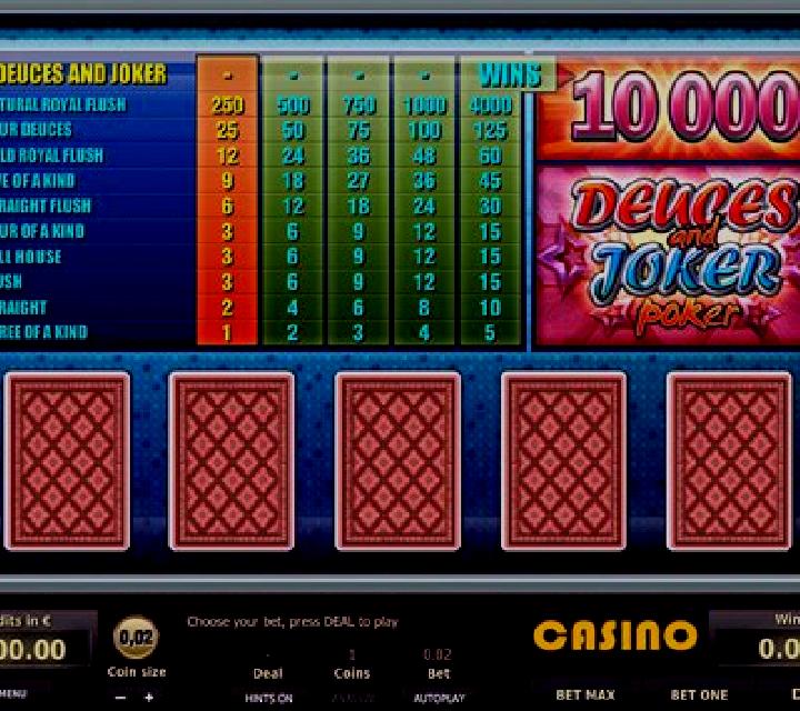 Deuces & Joker - Power Poker slot game