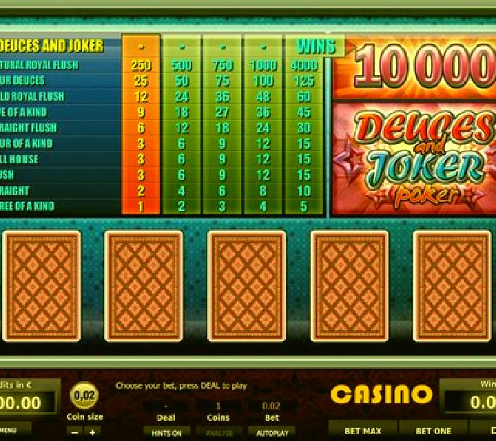 Deuces & Jokers Poker (Nucleus Gaming) online slot