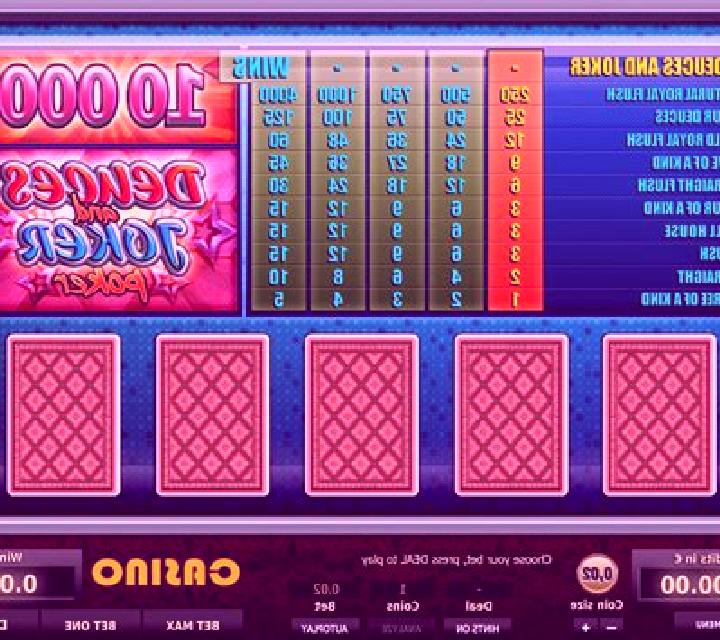 Deuces & Jokers Poker (Nucleus Gaming) slot game