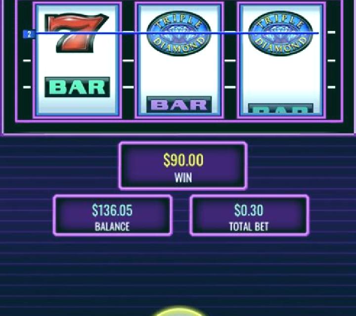 Diamond Bar slot machine