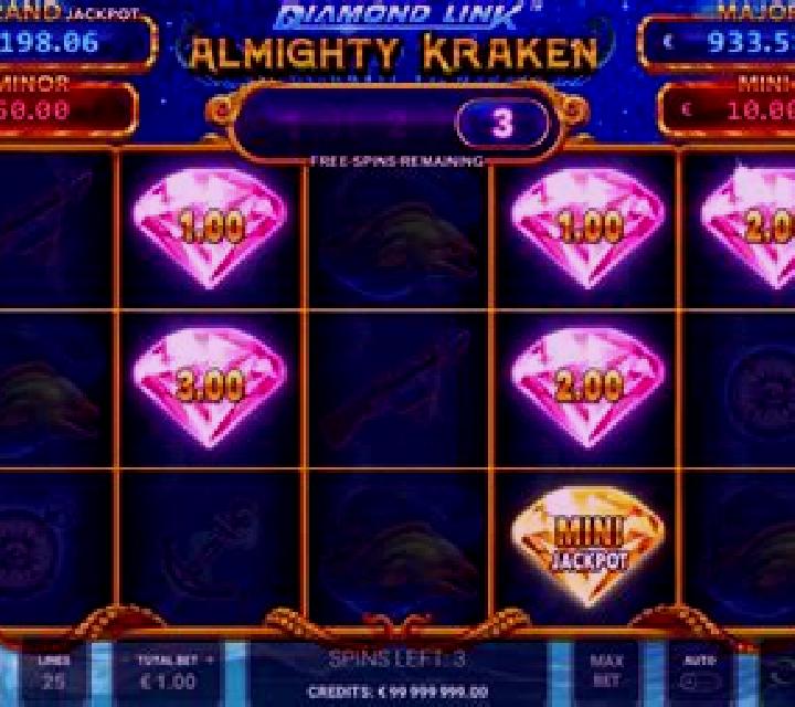 Diamond Cash: Almighty Kraken slot