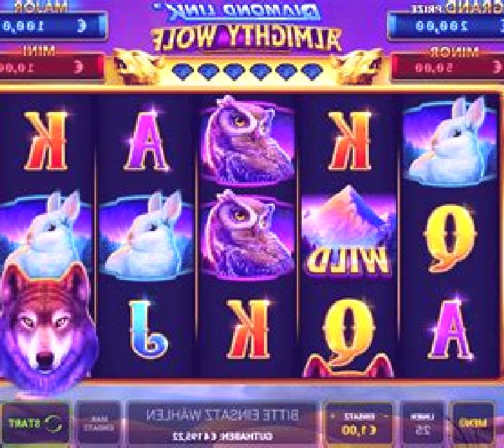 Diamond Cash: Almighty Wolf slot game