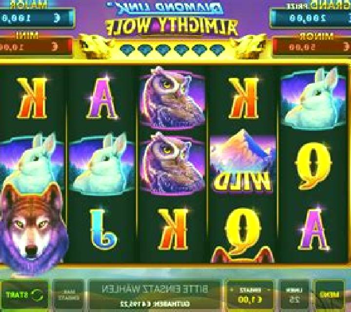 Diamond Cash: Almighty Wolf slot machine