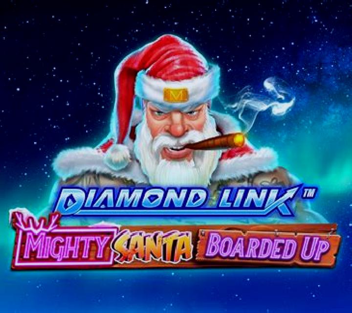 Diamond Cash: Mighty Santa Boarded Up slot game