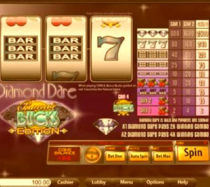 Diamond Dare Bonus Bucks slot