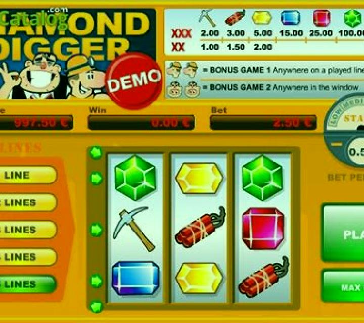 Diamond Digger (PAF) slot