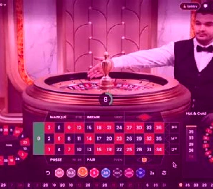 Diamond French Roulette Live slot game