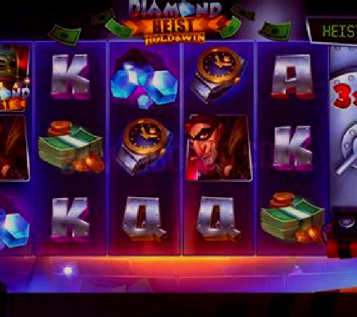 Diamond Heist Hold & Win slot game