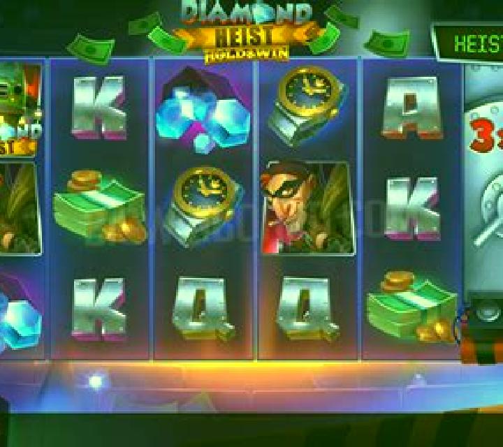Diamond Heist Hold & Win slot machine