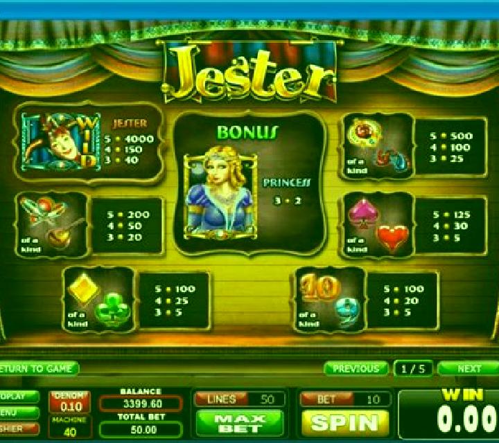 Diamond Jester slot