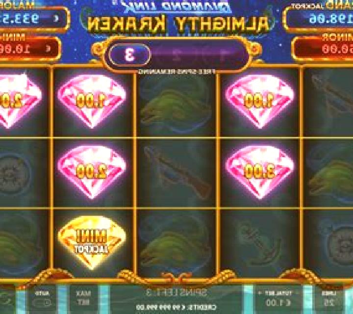 Diamond Link Almighty Kraken online slot