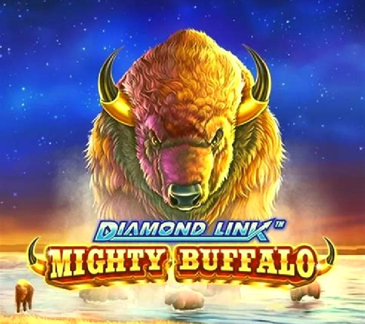 Diamond Link Mighty Buffalo slot game