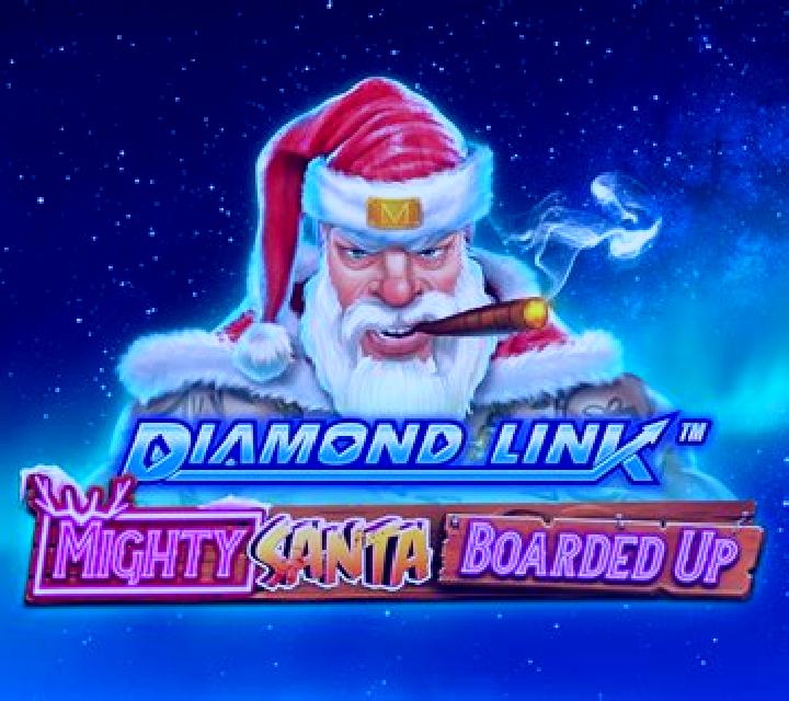 Diamond Link Mighty Santa slot game