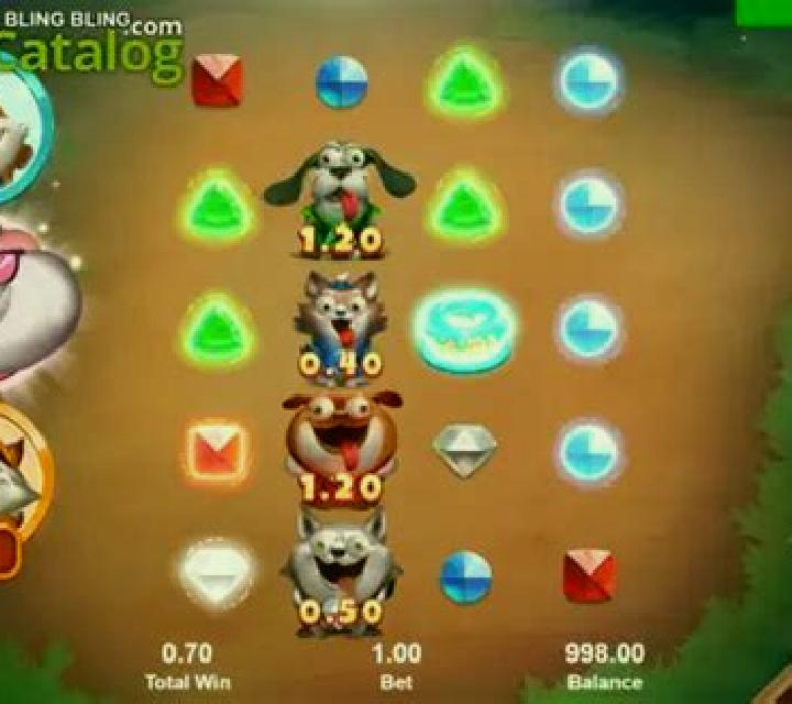 Diamond Pups Bling Bling slot