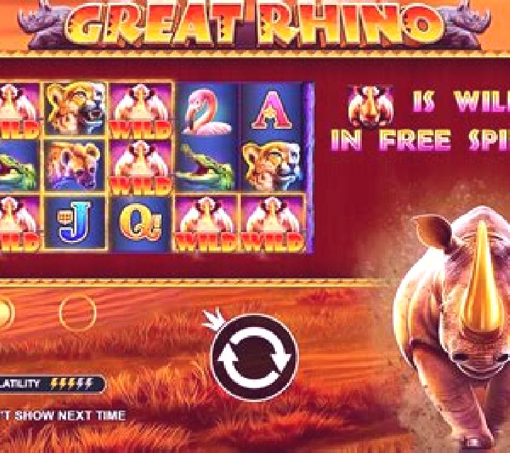 Diamond Rhino slot game