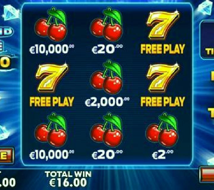 Diamond Strike Scratchcard slot game