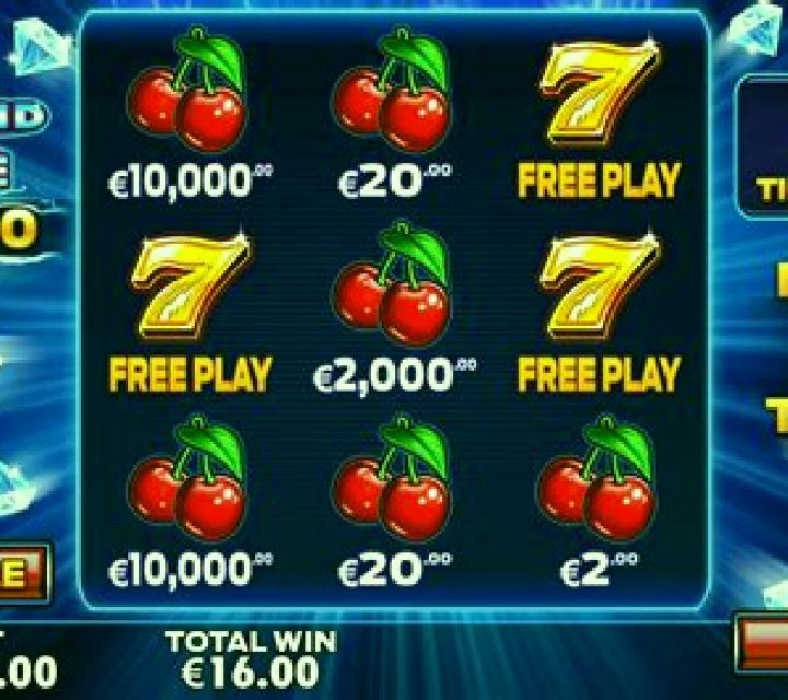 Diamond Strike Scratchcard slot machine