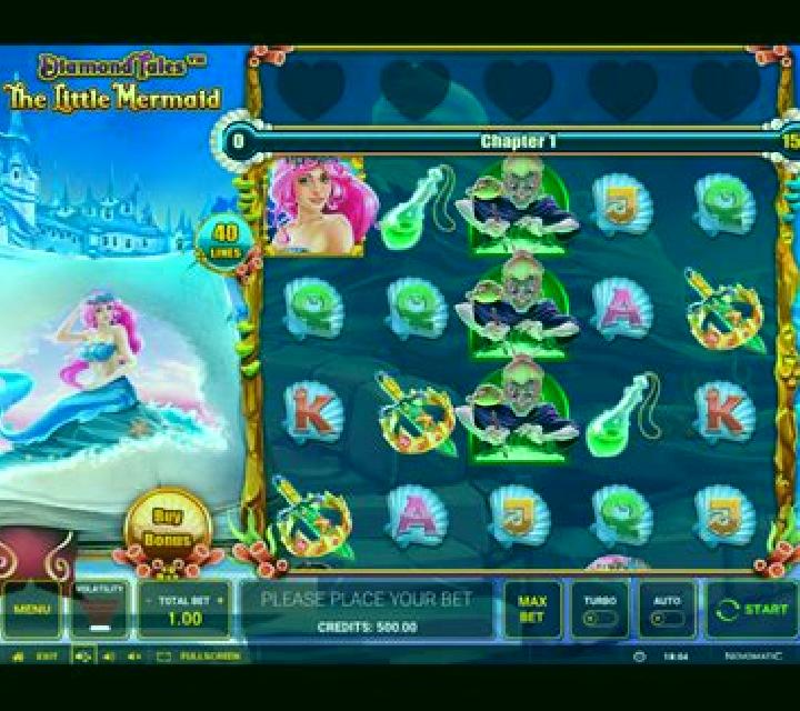 Diamond Tales: The Little Mermaid slot game