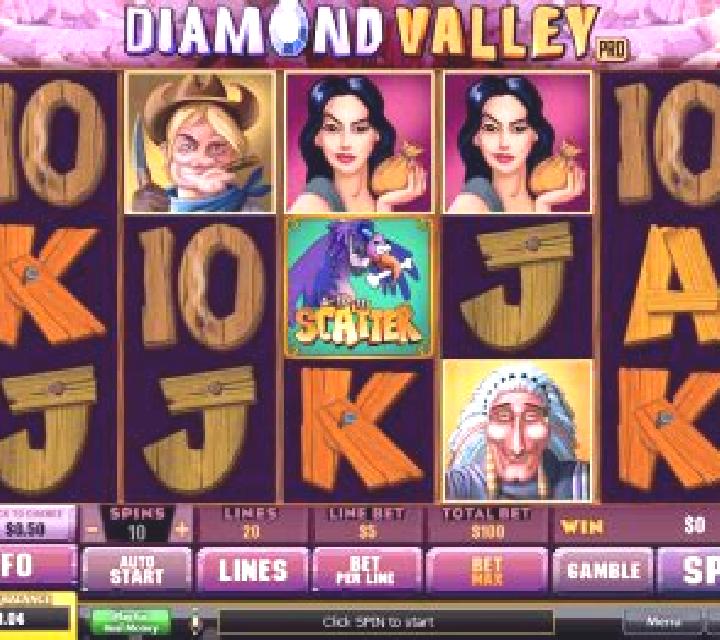 Diamond Valley slot machine
