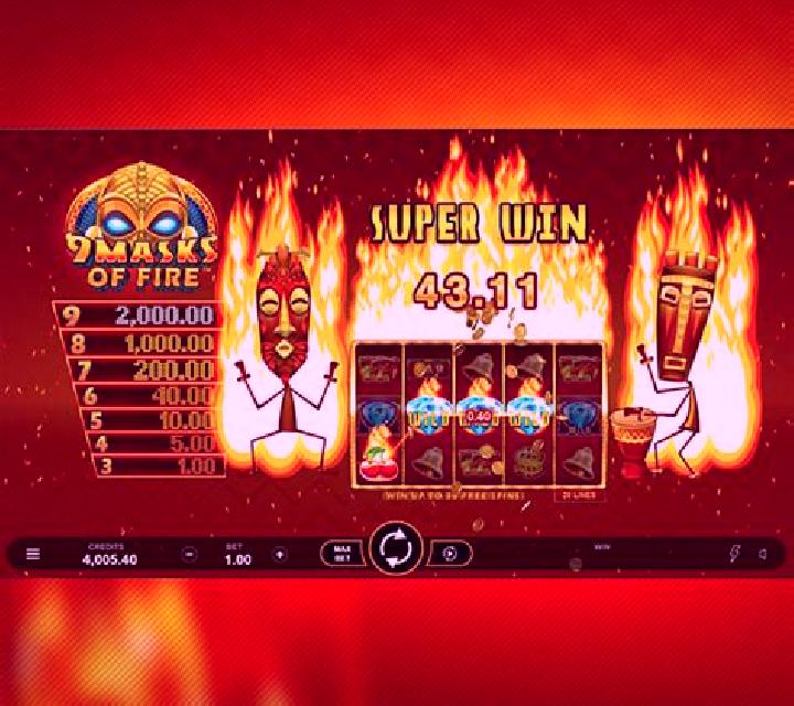 Diamonds On Fire online slot