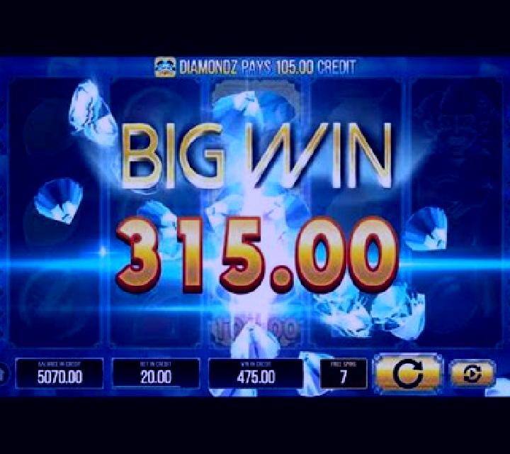Diamondz online slot