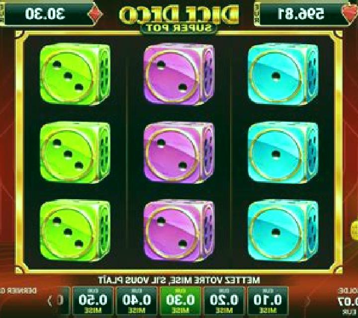 Dice Deco Super Pot slot game