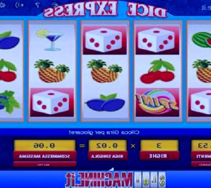Dice Express slot machine