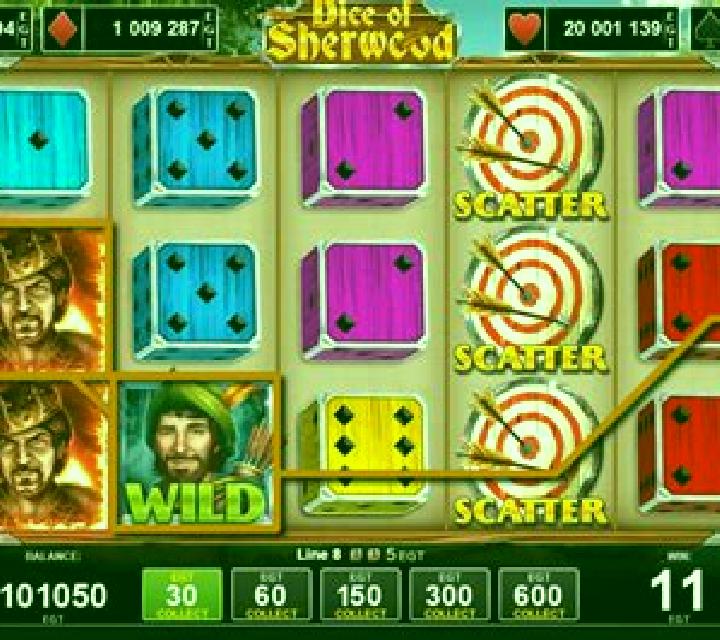 Dice of Sherwood slot