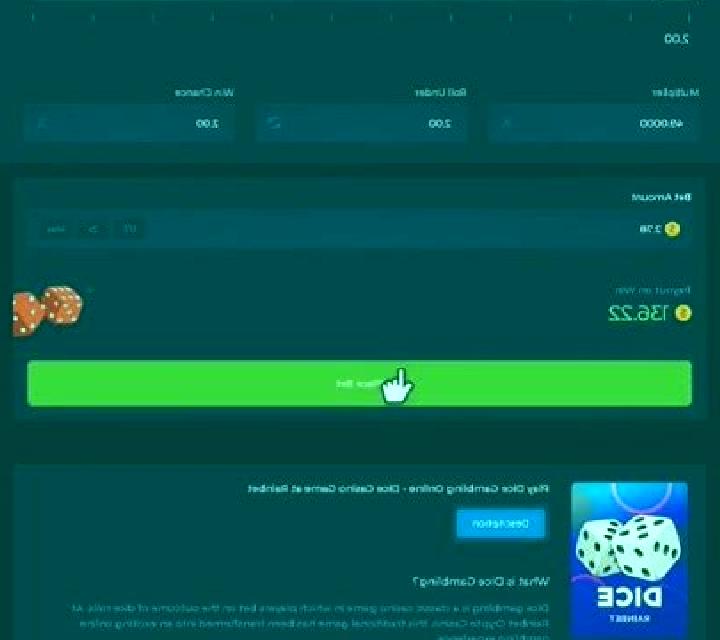 Dice (Rainbet Originals) slot game