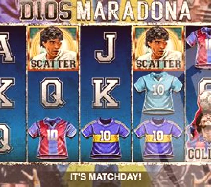 Diego Maradona Campione slot game