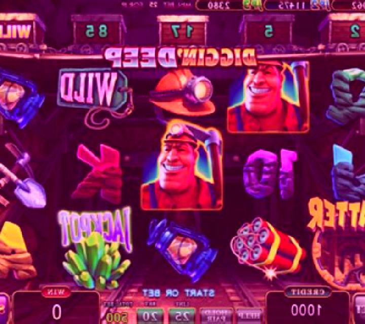 Diggin Deep slot machine