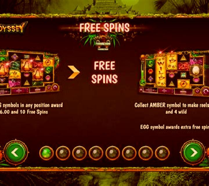 Dino Odyssey slot game